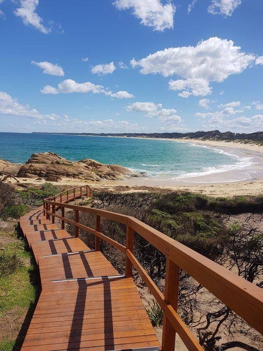 New board walk at Cape Conran