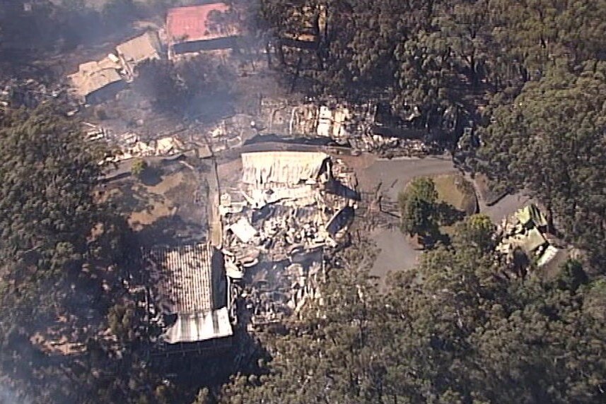 Binna Burra Lodge's heritage-listed buildings on Qld Gold Coast hinterland destroyed by bushfires.