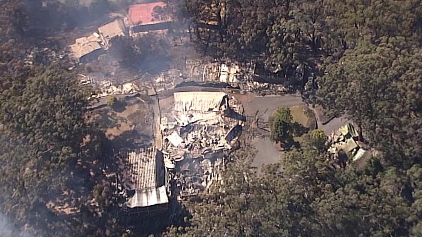 Binna Burra Lodge's heritage-listed buildings on Qld Gold Coast hinterland destroyed by bushfires.