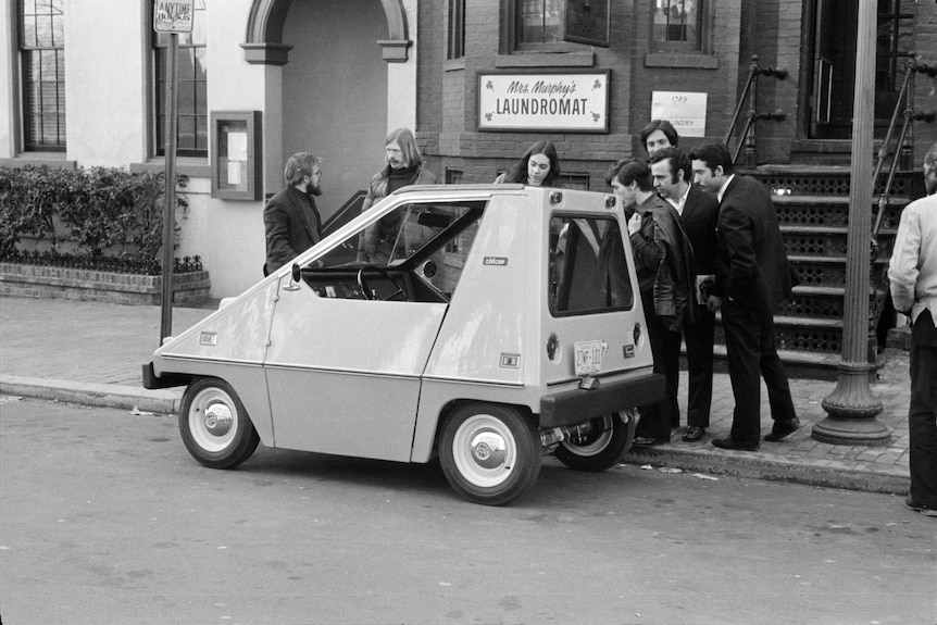 A Sebring-Vanguard CitiCar in 1974