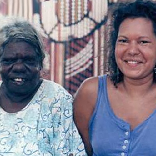 Marie Munkara, pictured with her mother a year before her death.