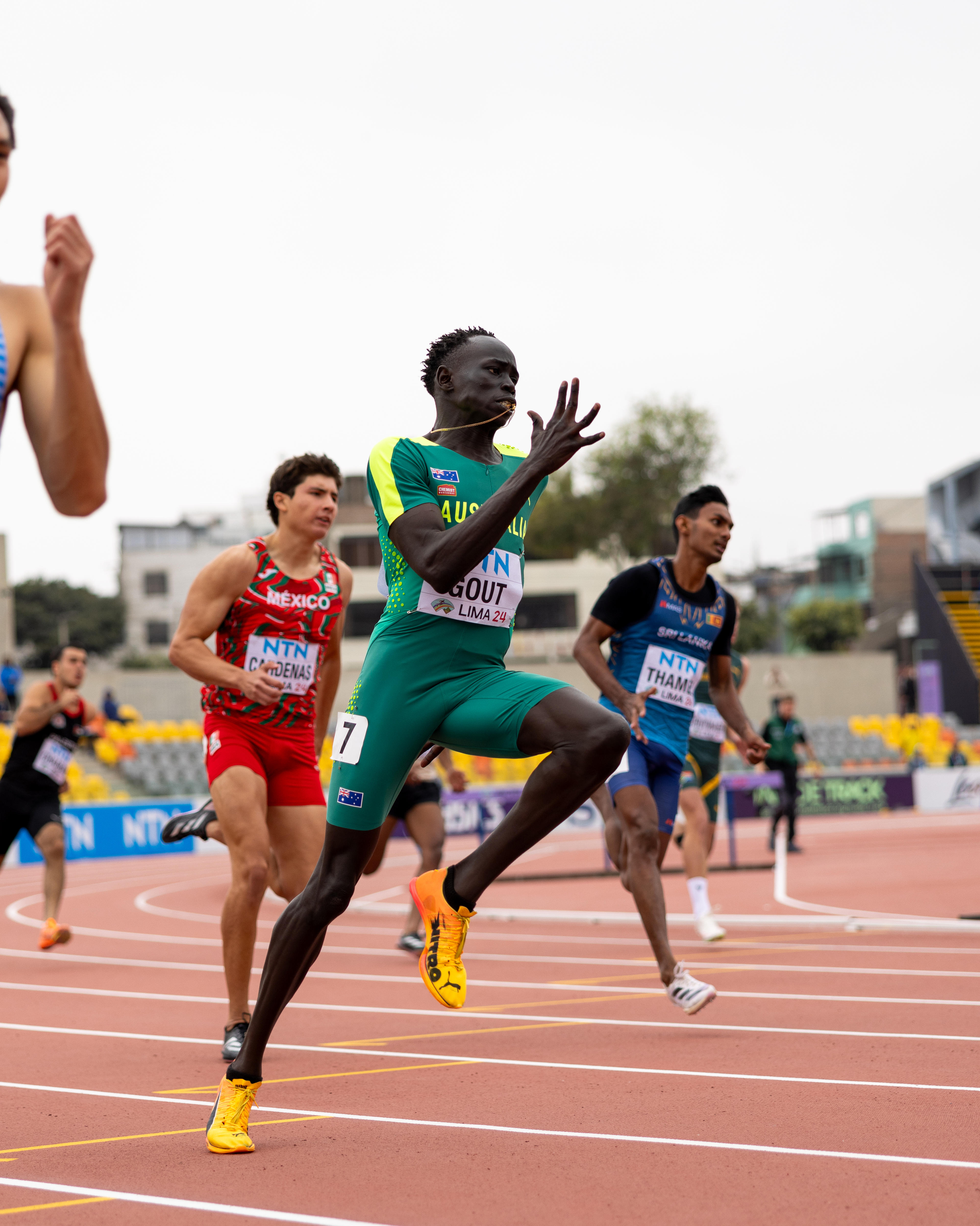 Teenage Sprint Sensation Gout Gout Claims U20 World Championships 200m ...