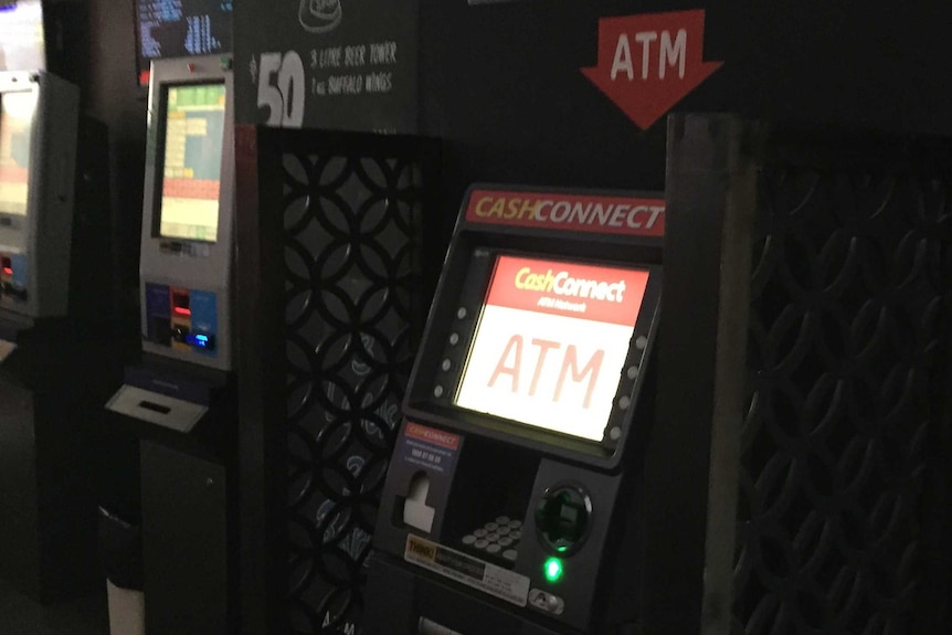 An ATM in Sydney's Agincourt Hotel