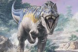 Artist's impression of a Tyrannosaurus rex