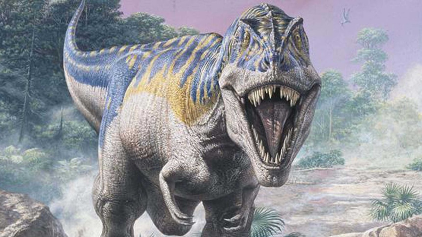 Artist's impression of a Tyrannosaurus rex