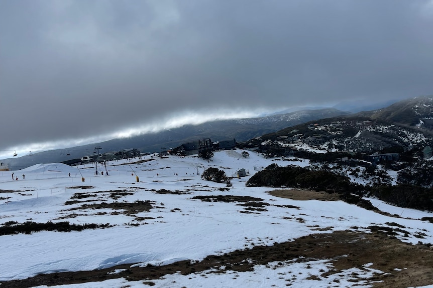 Snow winter Mount Buller