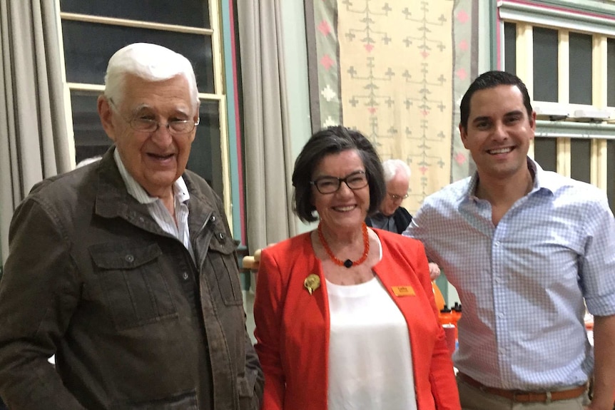 Ted Mack, Cathy McGowan and Alex Greenwich