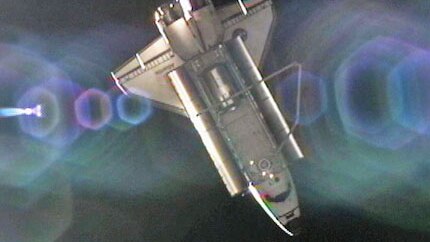 Atlantis space shuttle leaves ISS