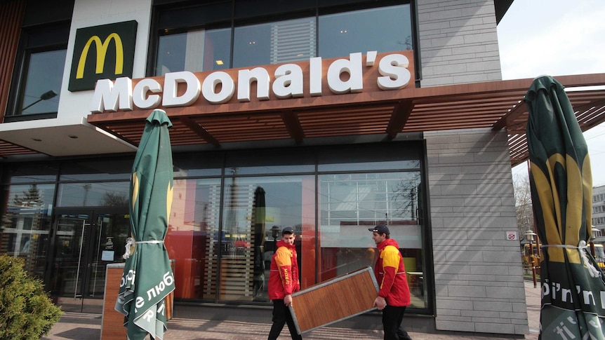 McDonald's restaurant in Crimea