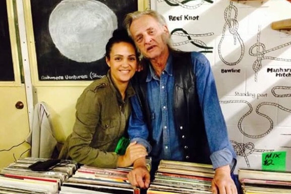 Natalie Perkins with her father Ken