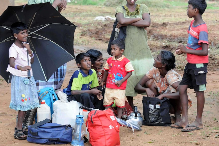 Internally displaced Tamil people