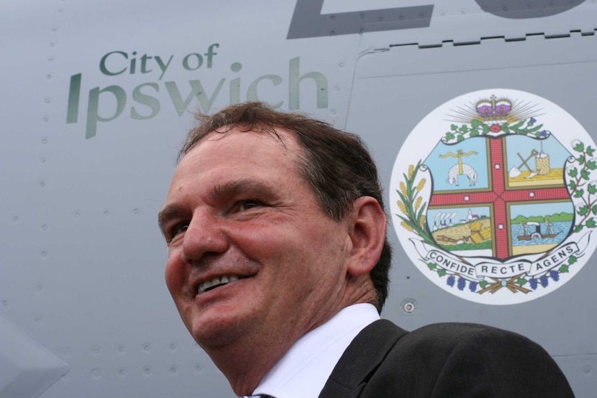 Headshot of former Ipswich mayor Paul Pisasale