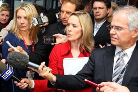 The media at a Julia Gillard presser (Getty Images: Paul Kane)