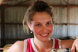 23-year-old shearer Nicki Guttler