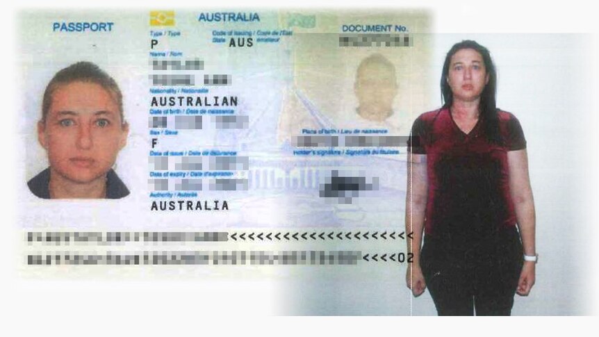 A photo of Yoshe Taylor's passport.