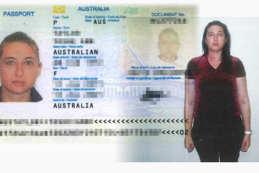 A photo of Yoshe Taylor's passport.
