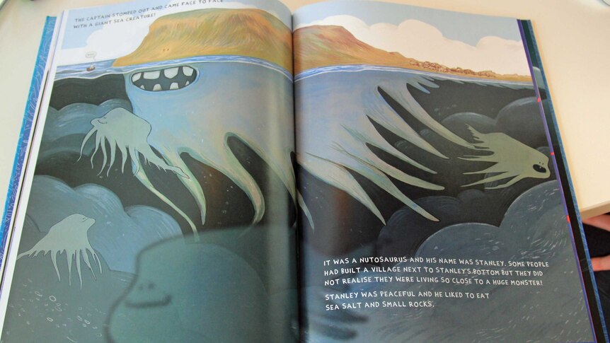 Picture from the Monsters of Tasmania book