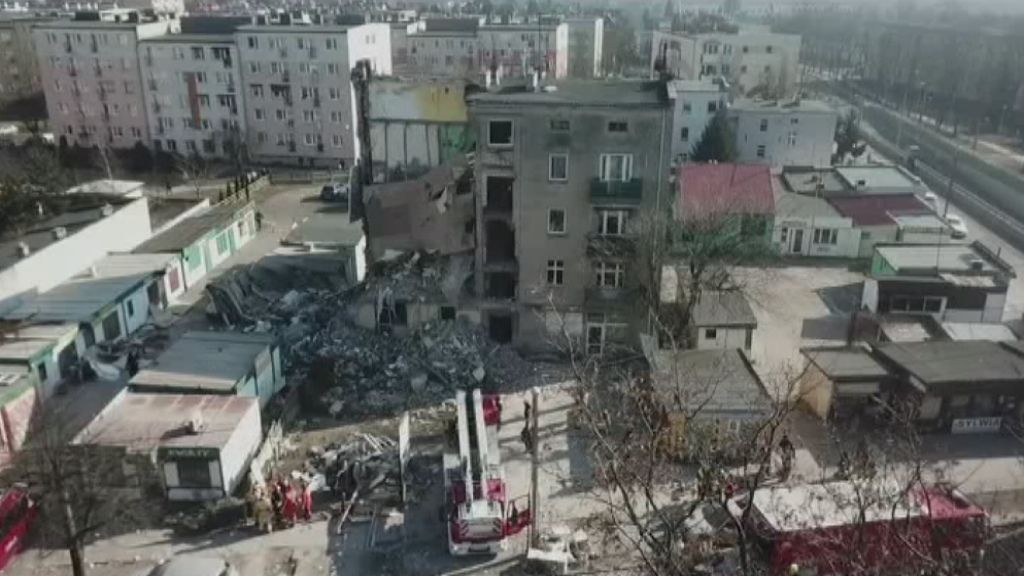 Four people die in building collapse after explosion in Poland - ABC News