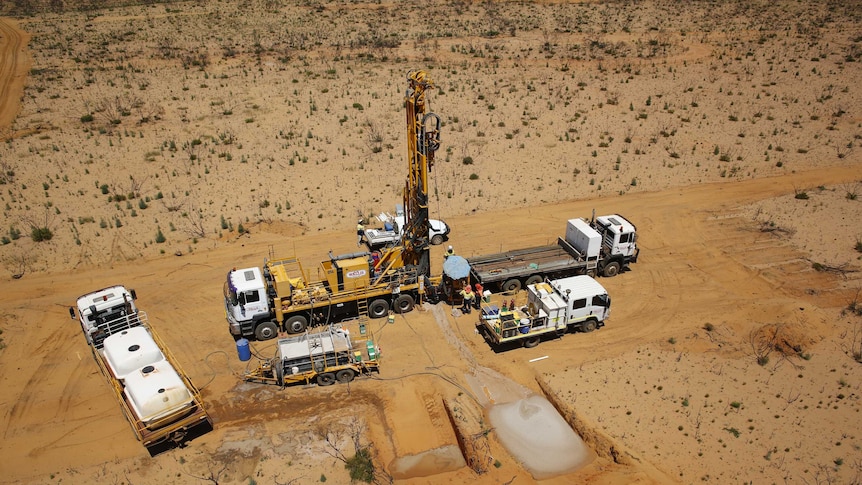 Test open pit for uranium exploration in WA goldfields region