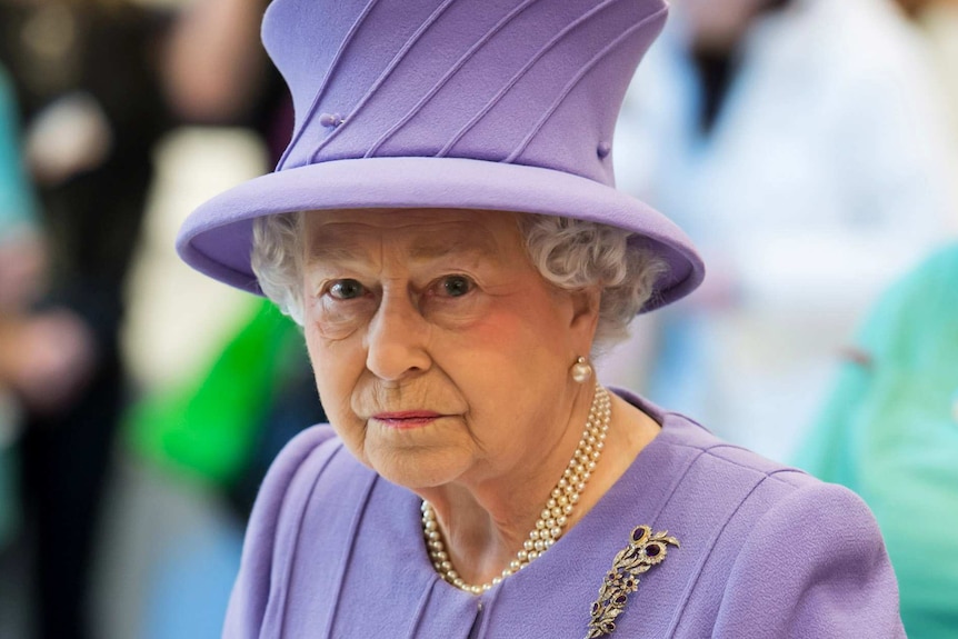 Queen Elizabeth II tours Royal London Hospital