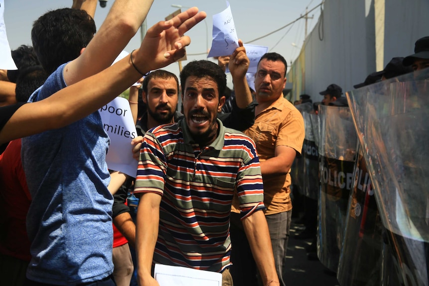 Yazidi protesters demand justice in Erbil, Iraq