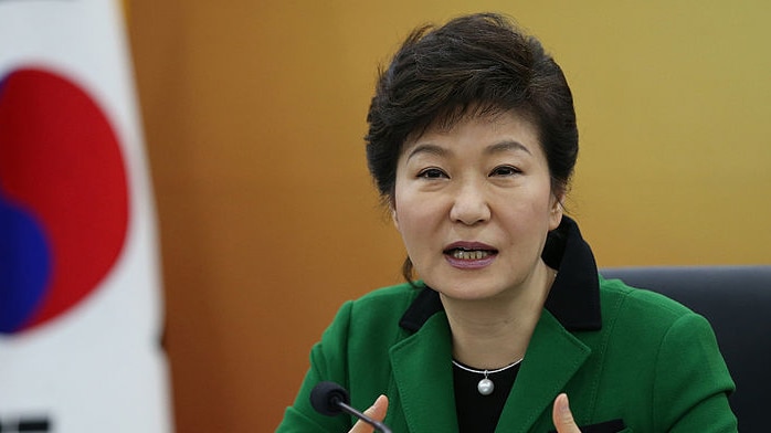 South Korean president Park Geun-hye