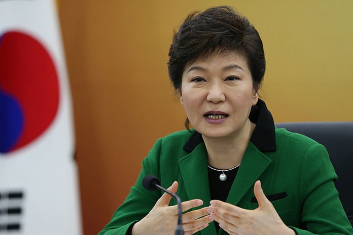 South Korean president Park Geun-hye