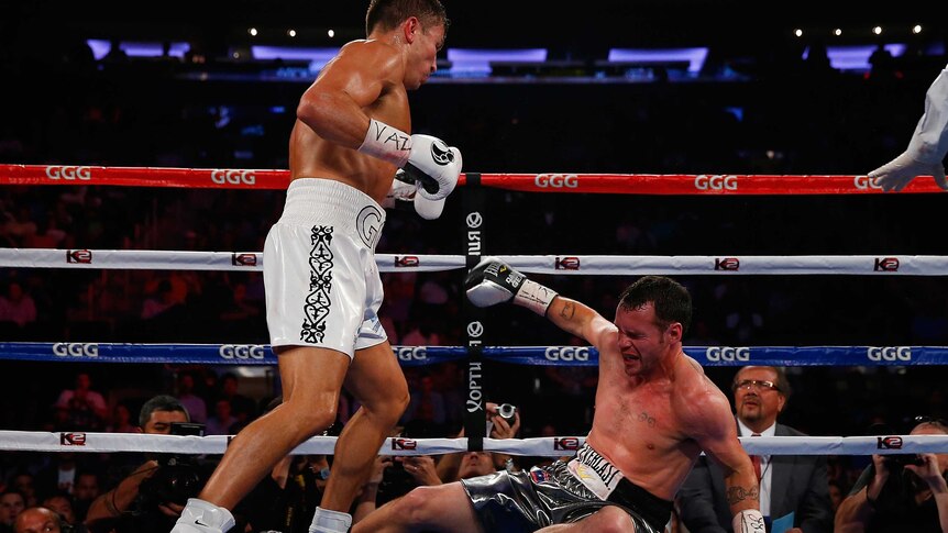 Gennady Golovkin knocks out Daniel Geale