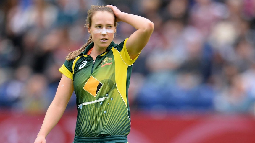 Ellyse Perry during the 2015 Women's Ashes