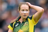 Ellyse Perry during the 2015 Women's Ashes