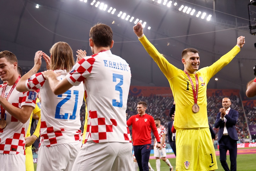 Croatia beats Morocco 2-1 to take 3rd place at World Cup