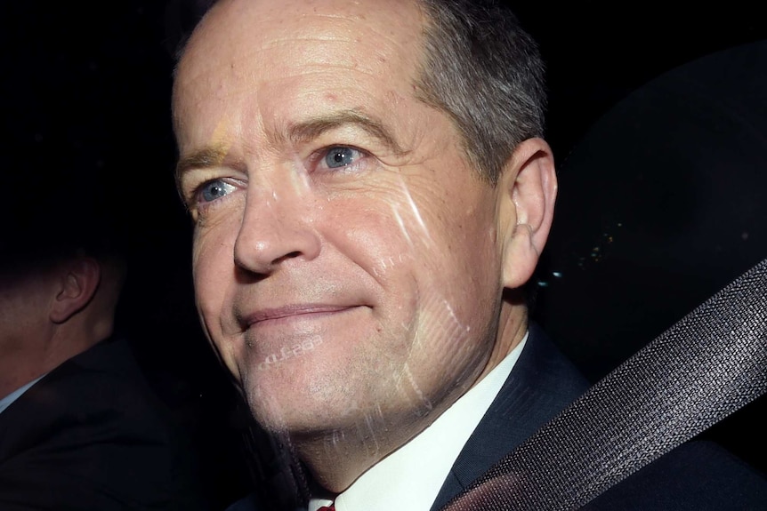 Bill Shorten leaves royal commission