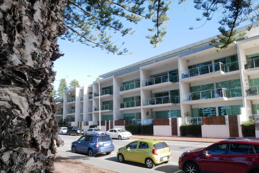 The Breeze apartments in Victor Harbor in South Australia's south coast.