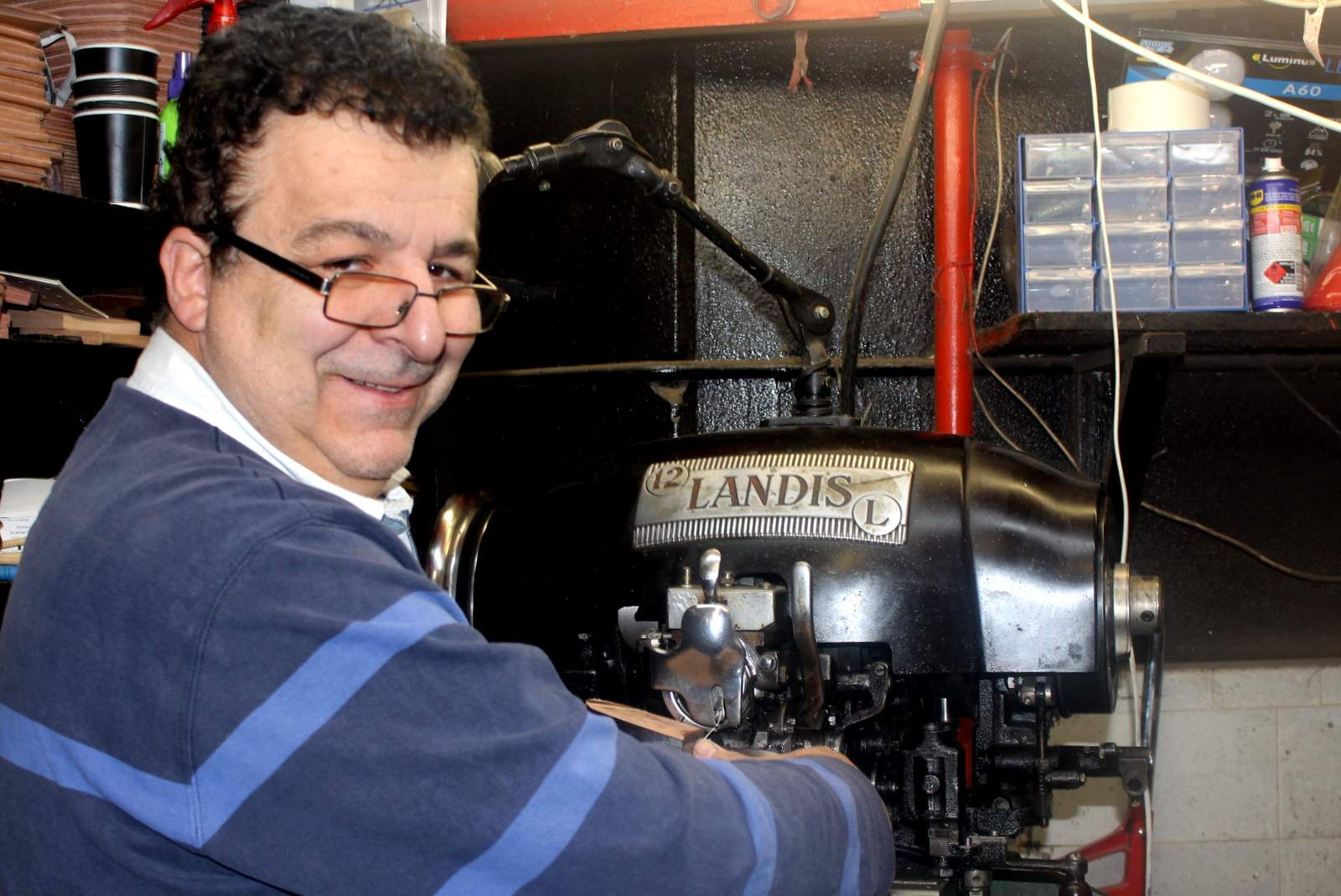 Michael Vassiliotos from Redpath's shoes helps keep footwear from ...