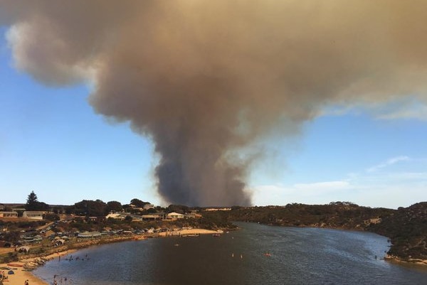 Guilderton bushfire