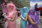 'Chew's Angels' at Comic-Con, California