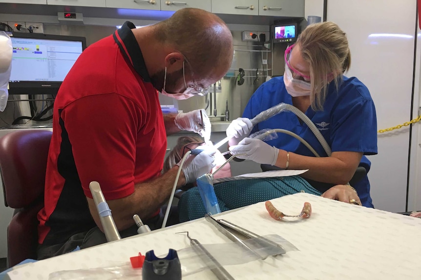 RFDS mobile dental clinic