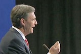 Ted Baillieu and John Brumby square off in the leaders' debate.