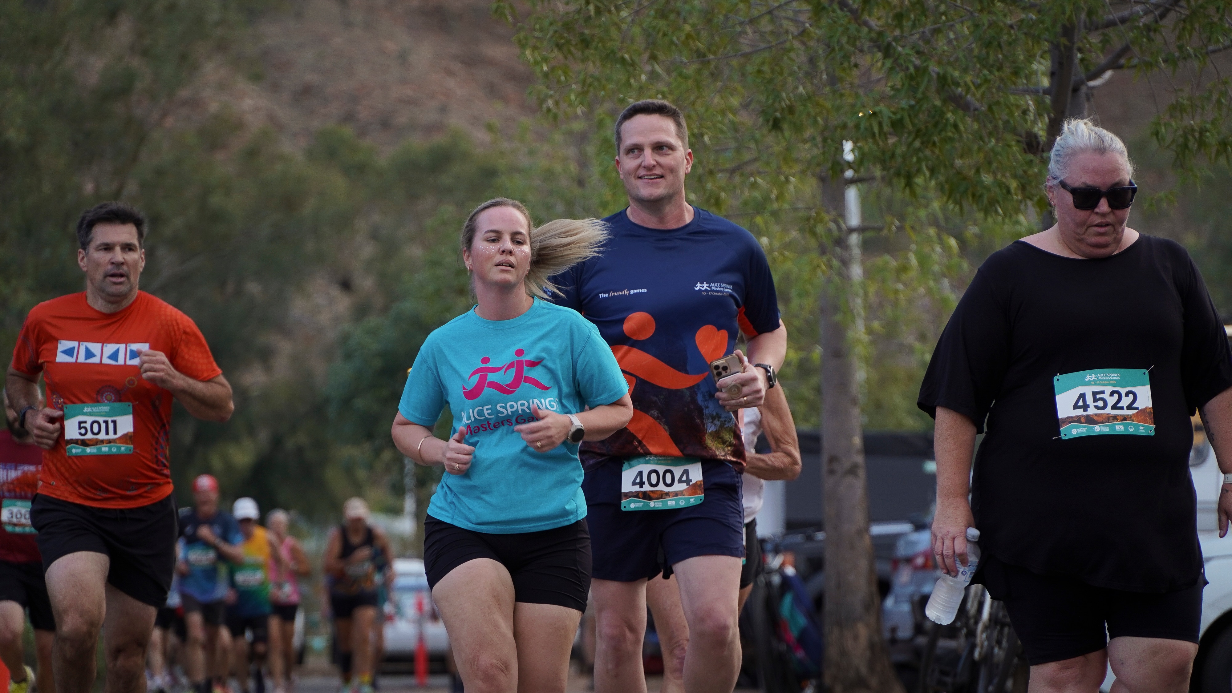 Hail, fallen trees and blackouts couldn't stop Alice Springs Masters Games