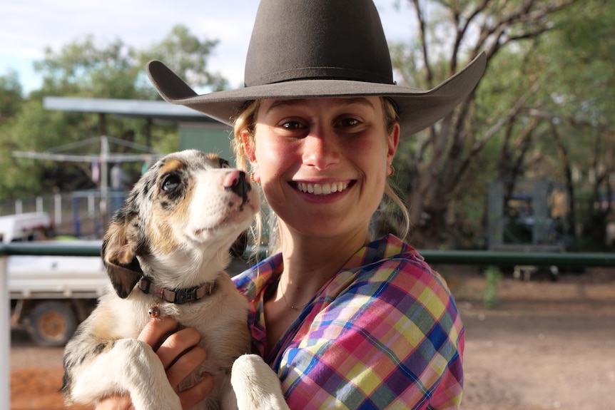 Sophie Bruce has been living and working on Adria Downs for a year and a half.