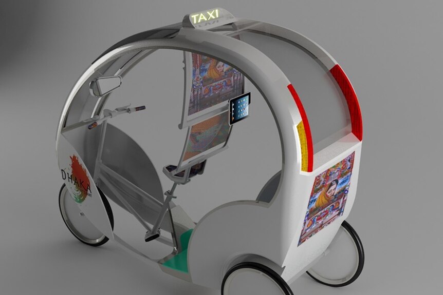 Rickshaws go high-tech with 'sexy' redesign, smartphone booking and ...