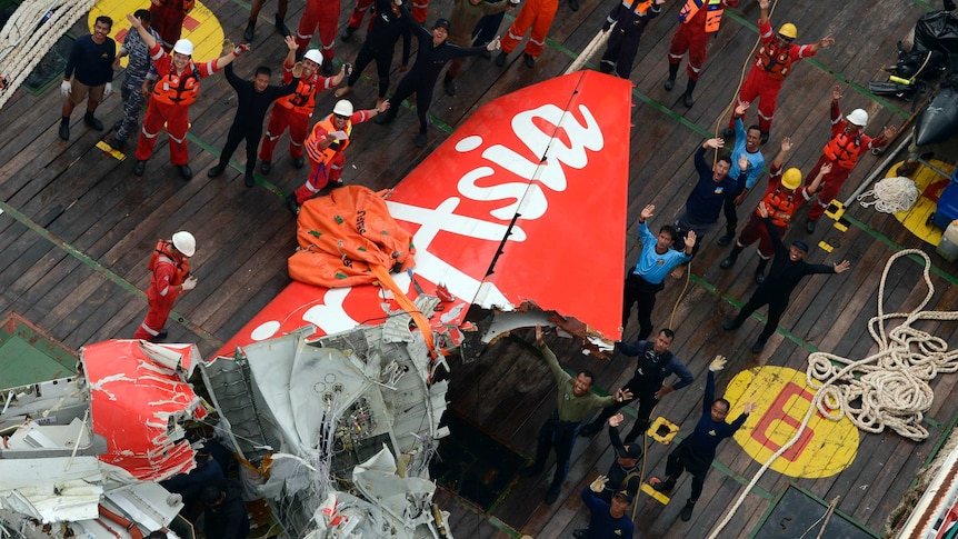 AirAsia tail recovered