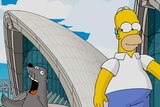Homer at The House