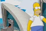 Homer at The House