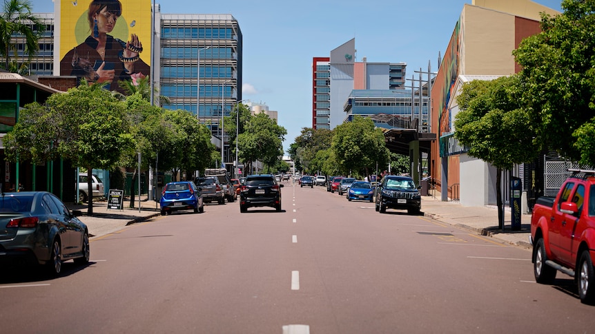 Mitchell Street is the main strip of the Darwin city.