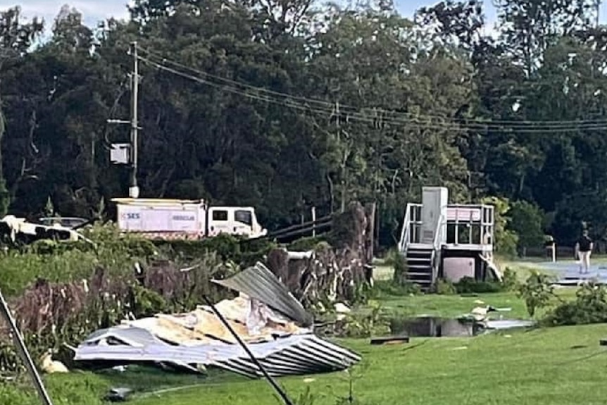 storm debris