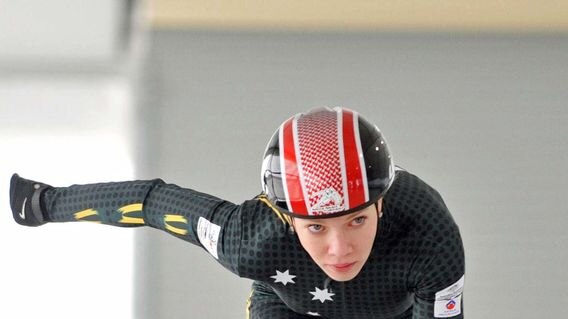 Tatiana Borodulina takes to the ice.