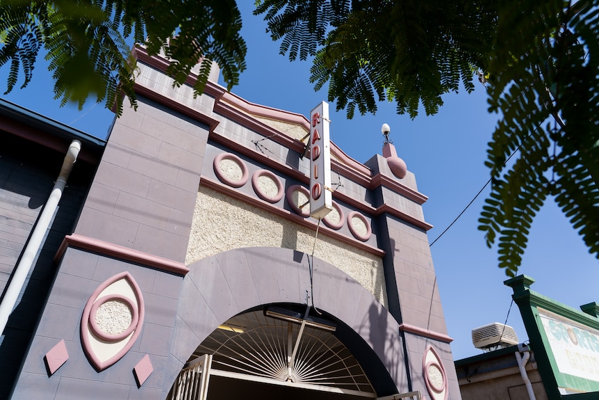 Exterior of picture house from the 1920s