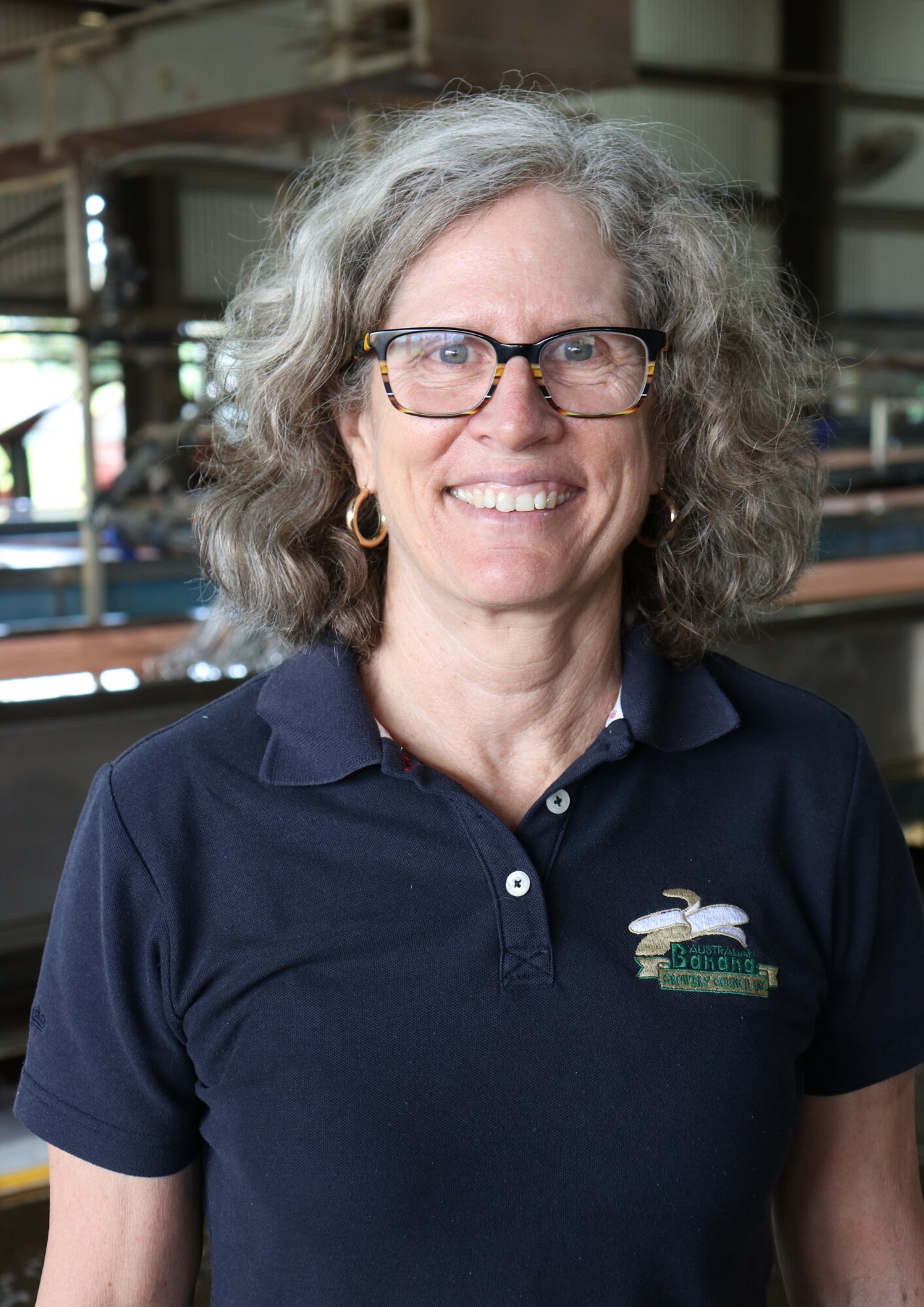 Dr. Rosie Godwin R&D manager for the Australian banana growers' council smiles at the camera. 