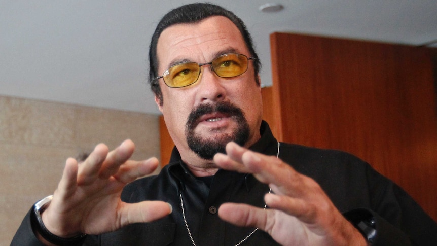 Actor Steven Seagal